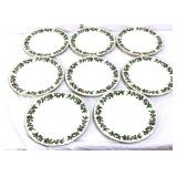 8 Baun Bro Formalities holly 10.5in plates