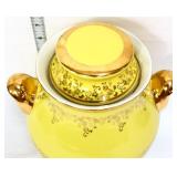 Vntg yellow Hall cookie jar