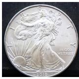 2010 silver eagle coin