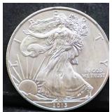 2013 silver eagle coin