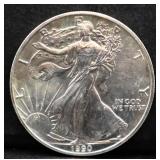 1990 silver eagle coin