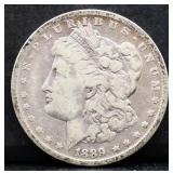 1889O Morgan silver dollar