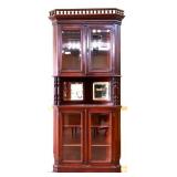 Victorian corner cabinet see pics