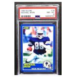 Graded 1989 Score Michael Irvin card