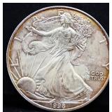 1998 silver eagle coin
