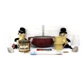 Mixed estate lot, inc Mr Peanut adv items