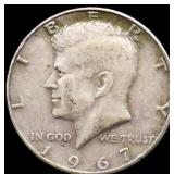 1967 Kennedy half dollar
