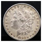 1880O Morgan silver dollar