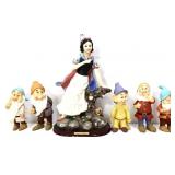 Disney Snow White 6 piece figural set
