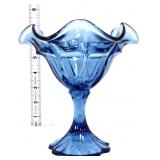 Fenton twilight blue valencia open compote