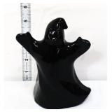 Fenton 6in black ghost figure