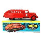 Die cast Texaco Dodge Airflow car bank in box