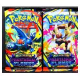 2 sealed Pokemon Phantasmal Flames booster sets