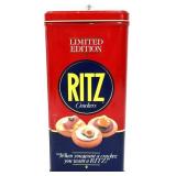 Vntg Ritz cracker tin