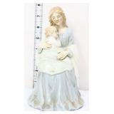 Vintage Homco porcelain Madonna With Child figure