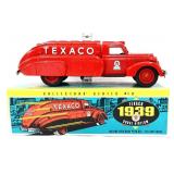 Die cast Texaco Dodge Airflow car bank in box