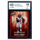 Graded GM 2018 Panini Jarvis Landry card