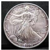 2000 silver eagle coin