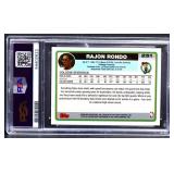 Graded 2006  Topps Rajon Rondo card