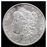 1878S Morgan silver dollar