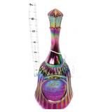 Fenton plum opalescent Founders Edition bell