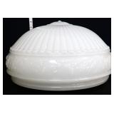 Vintage milk glass light shade