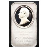 1oz Zachary Taylor silver bar