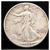 1942 walking liberty half dollar