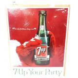 Vntg paper 7Up Your Party adv