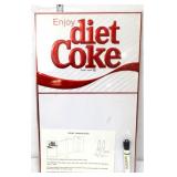 Vntg foil Diet Coke whiteboard