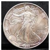 1994 silver eagle coin