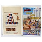 Lot of 2 pieces of paper adv items, inc Hercules