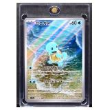 Pokemon Japanese Squirtle Art Rare card