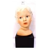 Vintage 10in Cybis Eros Cupid head bust