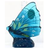 Fenton blue butterfly with white flowers