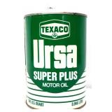 Vntg 1qt Texaco Ursa Motor Oil can