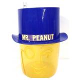 Vntg plastic Mr Peanut counter display container