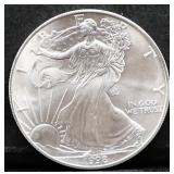 1998 silver eagle coin