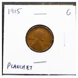 1915 Lincoln penny