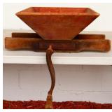 Vintage King Grinder fruit crusher w/ crank