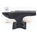 Cast iron miniature 5.5in wide Colt anvil