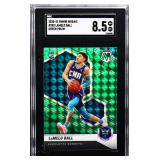 Graded 2020 Panini Mosaic Lamelo Ball card