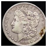 1888O Morgan silver dollar