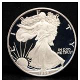 1986 silver eagle coin