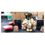 Mixed estate lot, inc Asian man figures