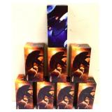 Lot of 8 Star Trek promo glasses in boxes