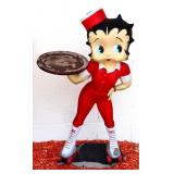 Betty Boop figural statue AS IS see photos NO SHIP
