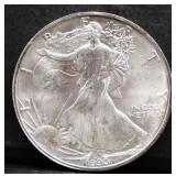 1990 silver eagle coin