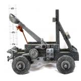 5in metal medieval catapult mini figure