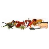 Estate lot of animal toy figures